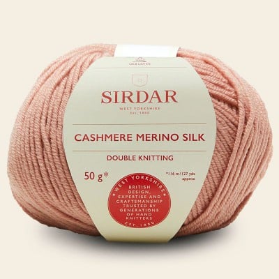 Sirdar Cashmere Merino Silk DK										 - 411 English Rose