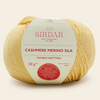 Sirdar Cashmere Merino Silk DK										 - 413 Morning Yellow