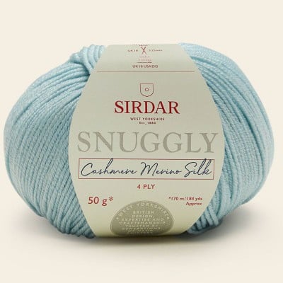 Sirdar Snuggly Cashmere Merino Silk 4 Ply										 - 312 Little Mermaid