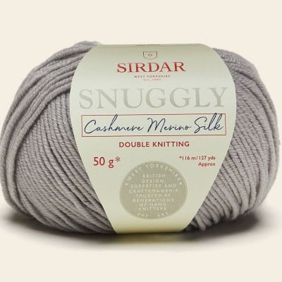 Sirdar Snuggly Cashmere Merino Silk DK										 - 306 Silvery Moon
