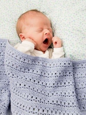 DROPS Sleepy Head Crochet Baby Blanket										