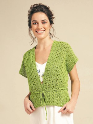 Patons Spring Crochet Waistcoat										