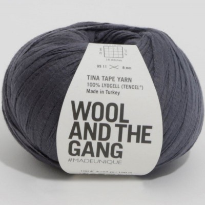 Wool and the Gang Tina Tape Yarn										 - Eagle Gray