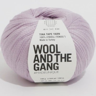 Wool and the Gang Tina Tape Yarn										 - Lovely Lilac