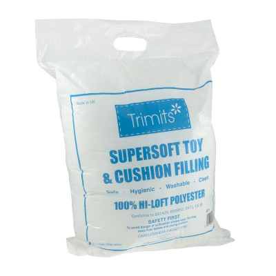 Toy Stuffing - Polyester Hi - Loft Filling										 - 250gm Bag