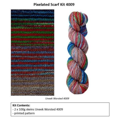 Urth Yarns Pixelated Scarf Kit										 - 4009