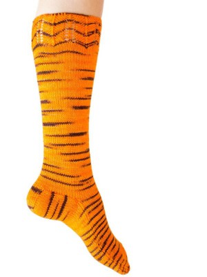 Urth Yarns Tigress Chevron Sock in Uneek Sock										