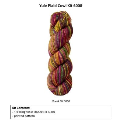 Urth Yarns Yule Plaid Cowl										 - 6008