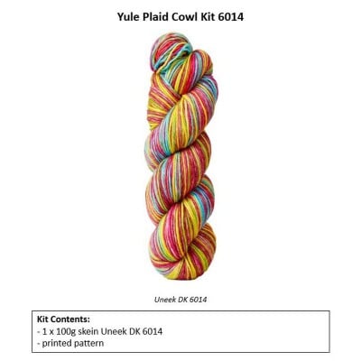 Urth Yarns Yule Plaid Cowl										 - 6014