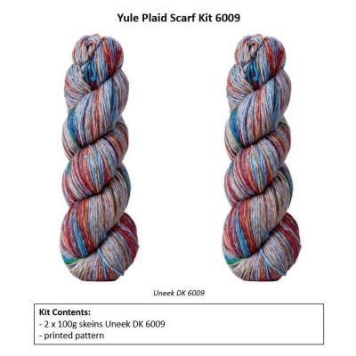 Urth Yarns Yule Plaid Scarf										 - 6009