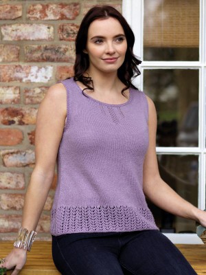 West Yorkshire Spinners Camilla Lace Top										