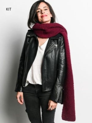 We Are Knitters Morse Scarf Knitting Kit										