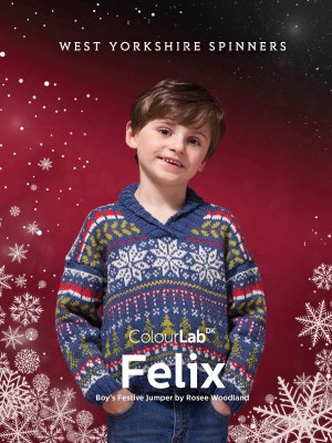 West Yorkshire Spinners Felix Festive Jumper in Colour Lab DK										