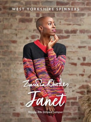 West Yorkshire Spinners Janet Jumper by Zandra Rhodes										