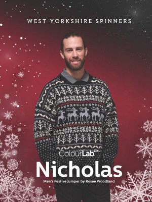 West Yorkshire Spinners Nicholas Festive Jumper in Colour Lab DK										