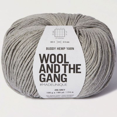 Wool and the Gang Buddy Hemp - 45 Jog Grey