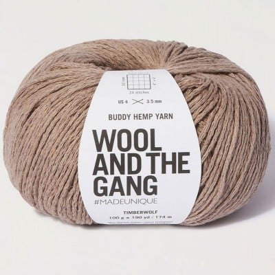Wool and the Gang Buddy Hemp										 - 94 Timberwolf