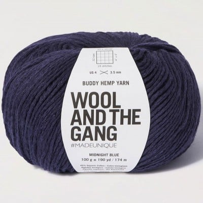 Wool and the Gang Buddy Hemp										 - 55 Midnight Blue
