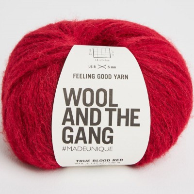Wool and the Gang Feeling Good Yarn - 095 True Blood Red