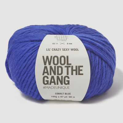 Wool and the Gang Lil Crazy Sexy Wool										 - Cobalt Blue