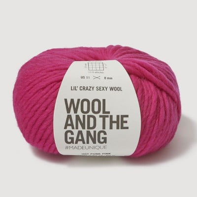 Wool and the Gang Lil Crazy Sexy Wool										 - Hot Punk Pink