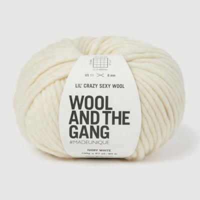 Wool and the Gang Lil Crazy Sexy Wool										 - 044 Ivory White
