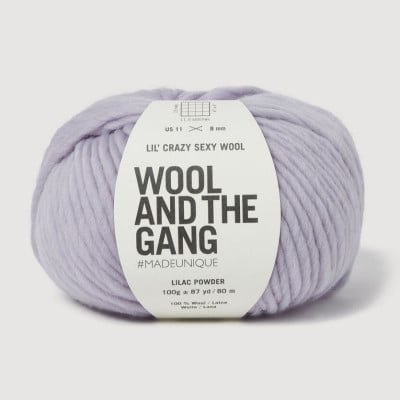 Wool and the Gang Lil Crazy Sexy Wool										 - 185 Lilac Powder