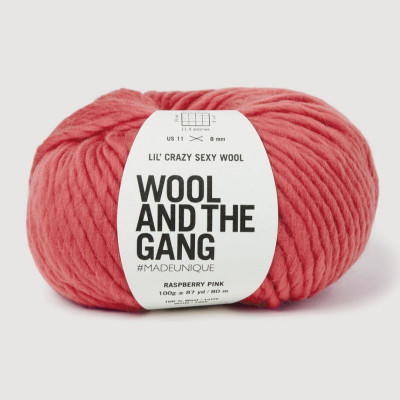 Wool and the Gang Lil Crazy Sexy Wool										 - 243 Raspberry Pink