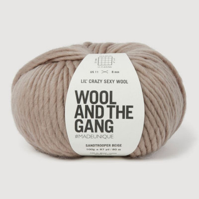 Wool and the Gang Lil Crazy Sexy Wool										 - 079 Sandtrooper Beige