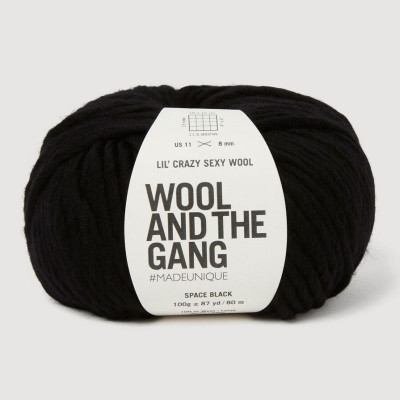 Wool and the Gang Lil Crazy Sexy Wool										 - 088 Space Black