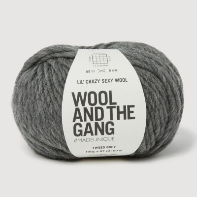 Wool and the Gang Lil Crazy Sexy Wool										 - 098 Tweed Grey
