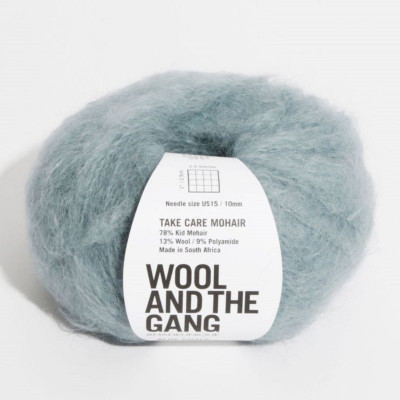 Wool and the Gang Take Care Mohair										 - 076 Blue Chalk