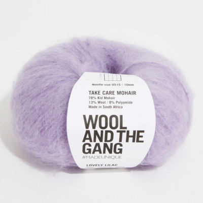 Wool and the Gang Take Care Mohair										 - 047 Lovely Lilac