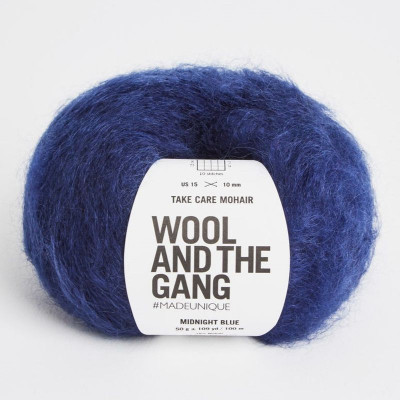 Wool and the Gang Take Care Mohair										 - 095 Midnight Blue