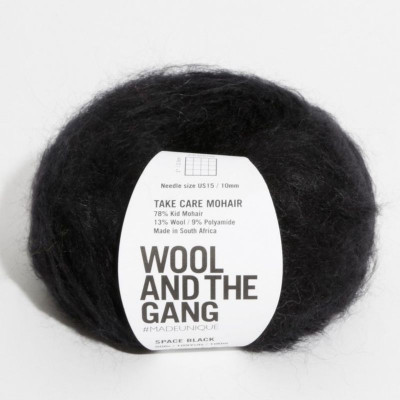Wool and the Gang Take Care Mohair										 - 081 Space Black
