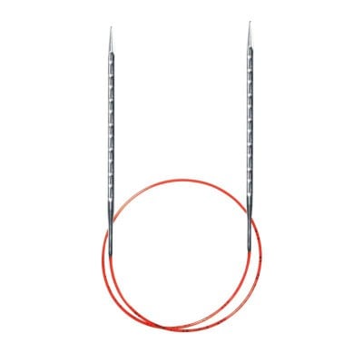 addi Novel Square Tip Fixed Circular Knitting Needles  24in (60cm)										 - US 5