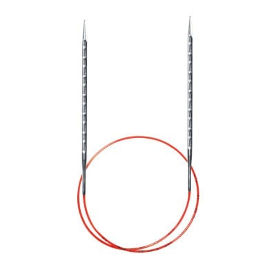 addiNovel Lace Fixed Circular Knitting Needles  40in (100cm)										 - US 7