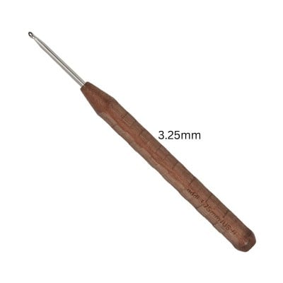 addiNature Walnut Wood Novel Crochet Hooks										 - 3.25mm