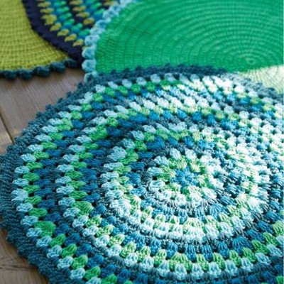 Patons Cotton Moments Crochet Placemat										
