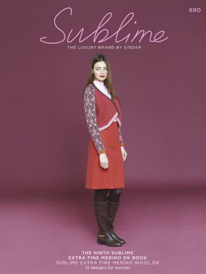 Sublime 690 The Ninth Sublime Extra Fine Merino DK Book