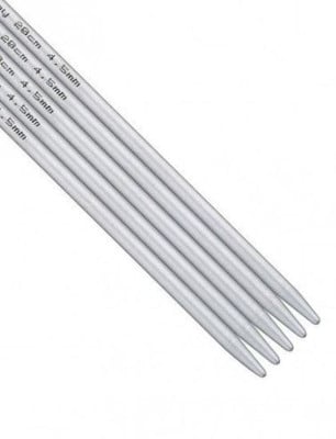addi Aluminum Double Points 16in (40cm)										 - 5mm