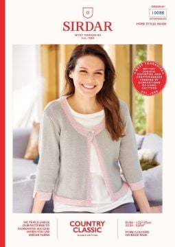 Sirdar Country Classic 10088 Two Colour cardigan