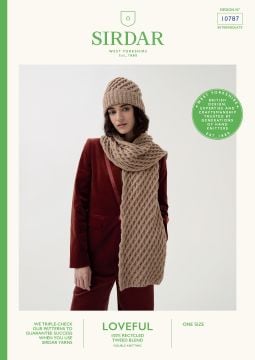 Sirdar Loveful Recycled Tweed DK Lattice