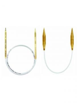 addiChampagner Fixed Circular Knitting Needles  60in (150cm)