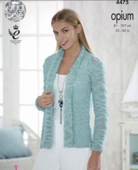 King Cole 4475 Sweater and Cardigan