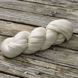 Undyed Lace - Merino Silk Lace