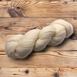 Undyed Lace Superwash Merino Cobweb