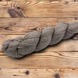 Undyed 4 Ply Silky Grey Yak