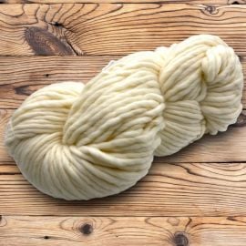 Undyed Superwash Super Bulky Marshmallow Merino Single