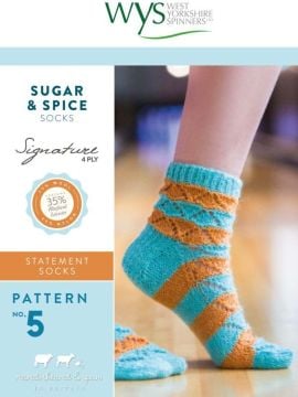 West Yorkshire Spinners WYS56994 Sugar & Spice Socks